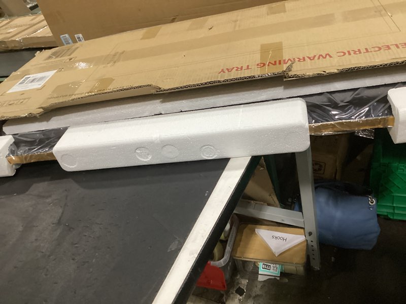 Condition photo showing Good Condition for electric warming trays for buffets party - 40x14 inch food warmers, buffet servers and warmers - extra large hot plate with fast heating & adjustable temp for restaurants, events x-large