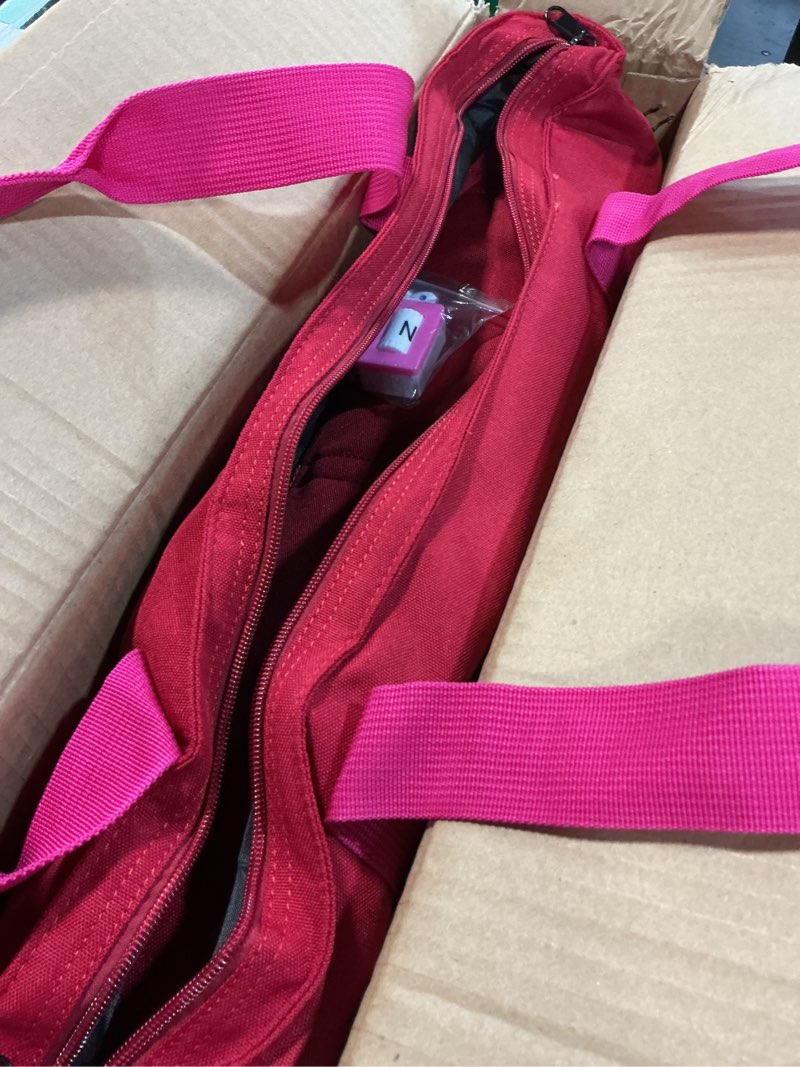 Condition photo showing Good Condition for american mahjong tile set,166 white tiles mahjong set,4 colors mahjong racks,travel mahjong set with red carrying bag