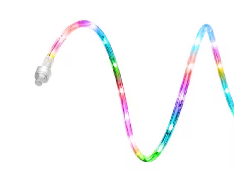 Harbor Breeze Indoor/Outdoor 24-ft Integrated LED Multicolor Rope Light