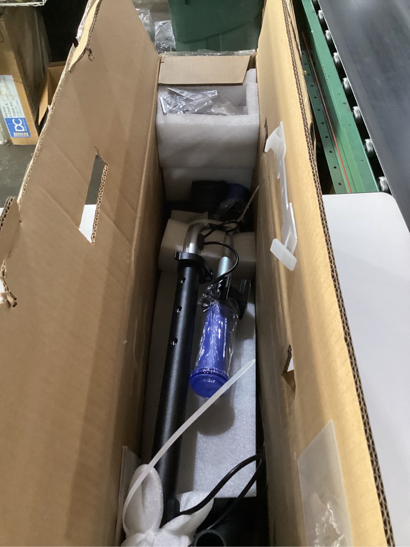 Condition photo showing New/Like New for Gyroor H30 Max Electric Scooter for Kids, LED Dispaly, 150W Powerful Motor, Dual Brake System, Adjustable Height and Speed, Best Presents for Kids H30Max-Blue