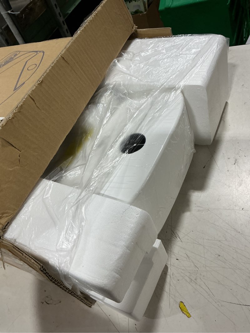 Condition photo showing Good Condition for bidet toilet seat,voice control,auto open,heated water,elongated | warm air dryer,heated seat,led temp display,wireless remote,self-cleaning nozzle,night light,bubble shield ceramic white