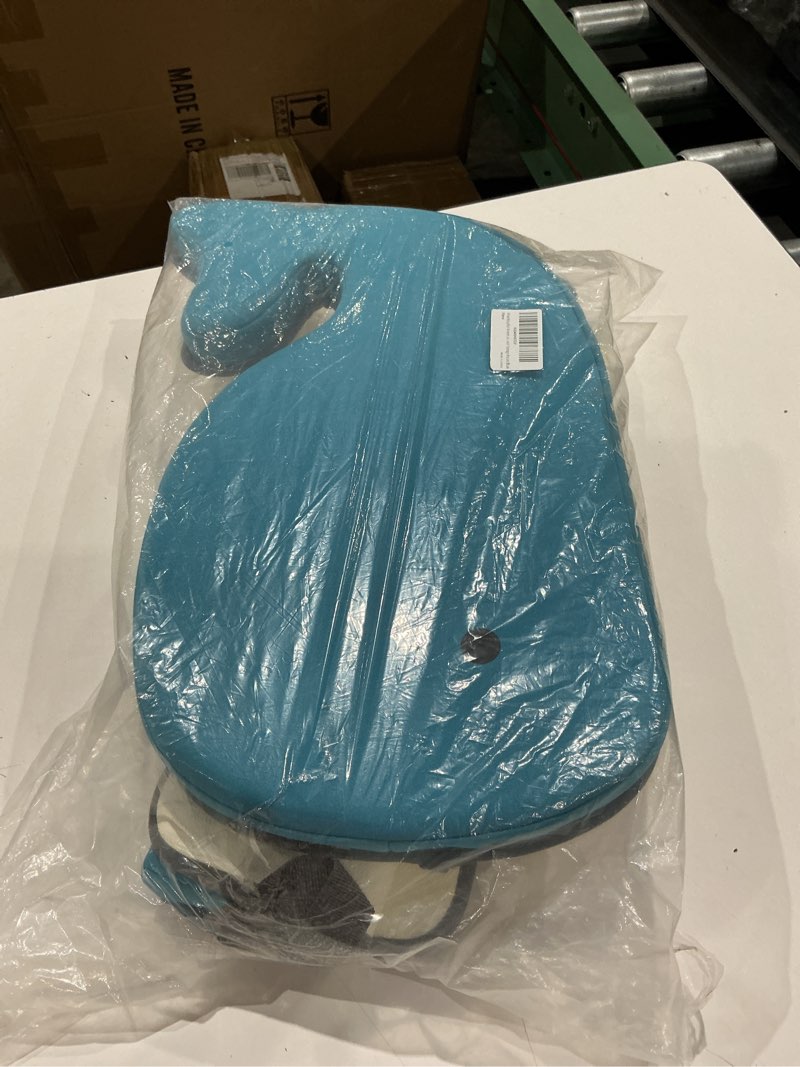 Condition photo showing New/Like New for whale baby bath kneeler and elbow rest set – extra thick padded cushion – waterproof non-slip mat with storage pockets – bathtime safety – baby shower or registry gift for moms and dads (blue)