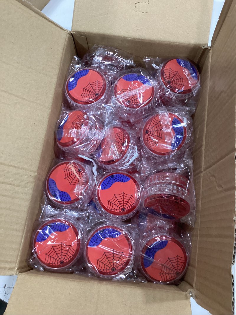 Condition photo showing Good Condition for 30 pack led light up yo yo novelty spider yo yo ball plastic light up responsive ball for kids birthday spider theme party goodie bag fillers classroom rewards, 6 styles