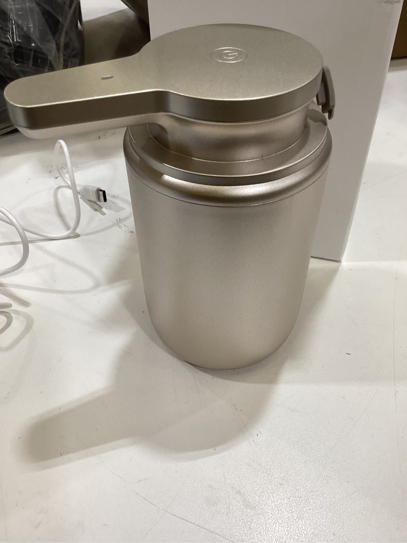 LAOPAO Automatic Soap Dispenser, Foaming Hand Soap Dispenser for Bathroom Kitchen ABS Rechargeable T