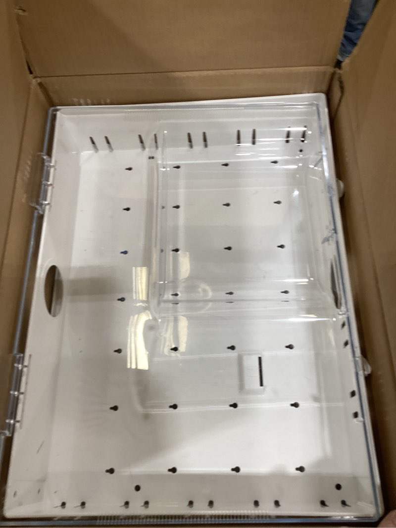 Condition photo showing Good Condition for MidWest Homes for Pets Hamster Cage | Awesome Arcade Hamster Home (White) | 18.11 x 11.61 x 21.26 Inch 18.1"L x 11.4"W x 21.5"H White