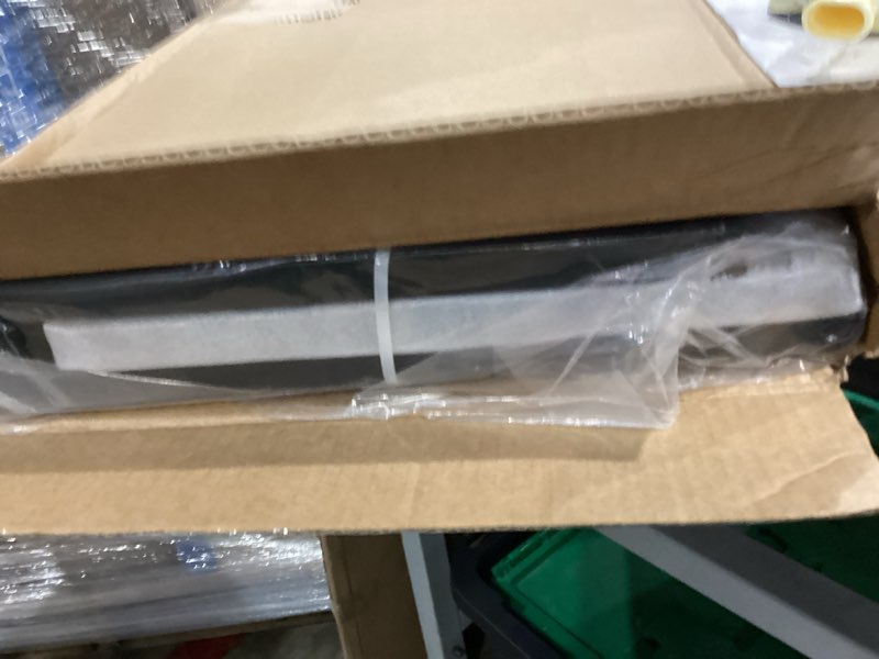 Condition photo showing New/Like New for short dog gate,18"-45" adjustable extra wide metal short dog gate to step over, 24" tall small pet gate with 3 extension kits 23''h black