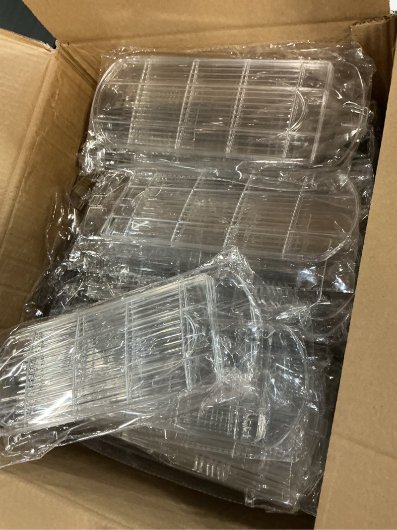 Condition photo showing New/Like New for Shoe Slots Organizer, Clear Shoe Stacker for Closet Adjustable Shoe Rack Storage Space Saver,Shoes Display Shelf Shoe Holder for Organization,30 Pack