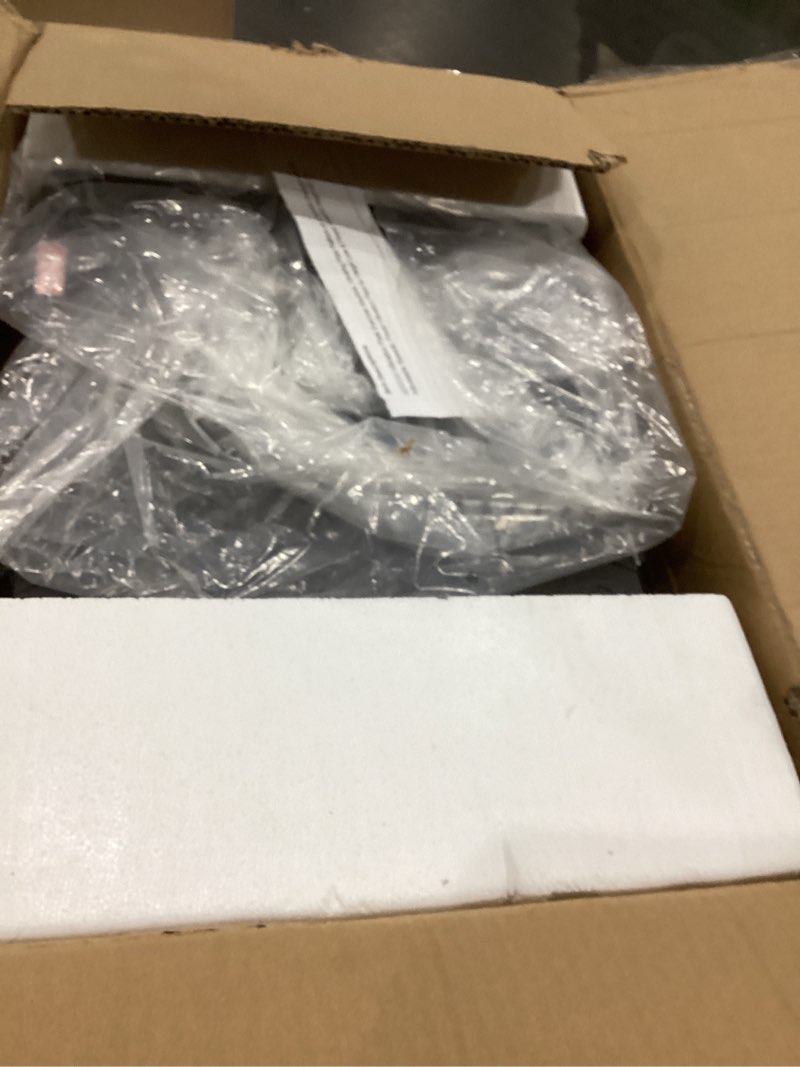 Condition photo showing As Is for Vibration Plate Exercise Machine, Vibrating Plate Platform for Lymphatic Drainage with 200 Adjustable Speeds, Power Vibration Plate for Weight Loss & Fitness, Supports Weight 450 Lbs Jet Black