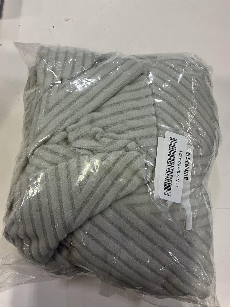 Condition photo showing As Is for couch cushion covers for sectional sofa, wear resistant stretch sofa slipcovers for chair sofa cushion furniture protector washable seat cover for pets (light gray, 2 seat covers s+ 1 chaise) light gray 2 seat covers s+ 1 chaise
