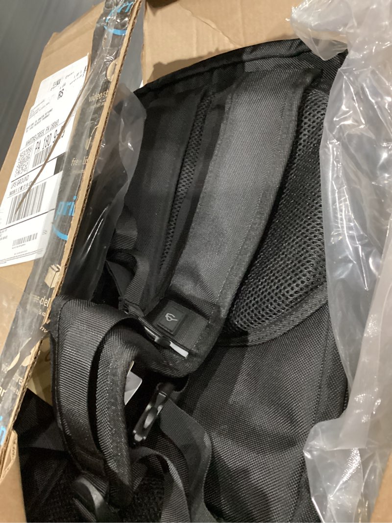 Condition photo showing Good Condition for Vacuum Backpack Travel- 60L Expandable Vacuum Seal Compression Vacpack Backpack with Pump, Laptop Compartment, Water-Resistant Business Carry-On Backvac Pro Easyvacpack Vacuum Travel Backpack Classic Black