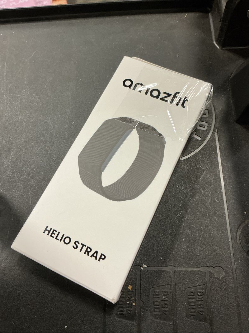 Condition photo showing Good Condition for amazfit helio strap fitness tracker wristband, 24/7 activity & sleep tracker with heart rate, 10 days battery, 27 sports modes, strength training, hyrox race, subscription free for android & iphone