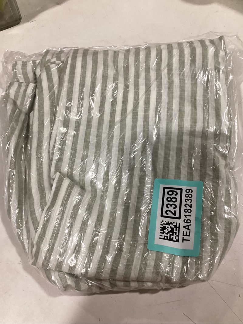 Condition photo showing Good Condition for stripped linen pillow cases quince
