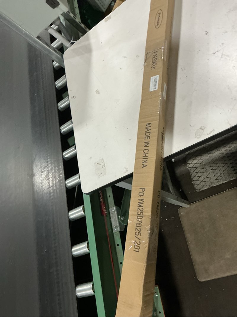 Condition photo showing Good Condition for Single Curtain Rods for Windows 72 to 144 Inch(6-12ft),1 Inch Diameter Adjustable Heavy Duty Drapery Rods,with Modern Square Aluminum Alloy Finials,Satin Nickel 72-144" Satin Nickel