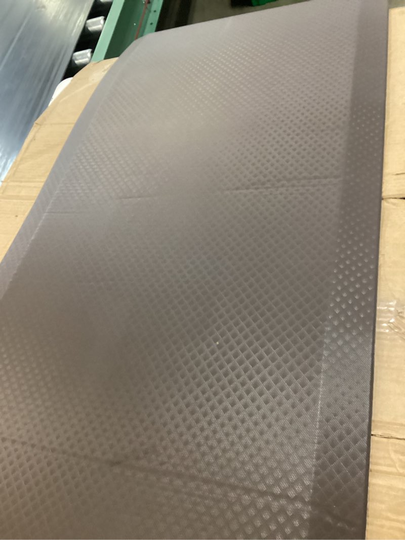 Condition photo showing Good Condition for kangaroo anti fatigue mats for kitchen floor, reduce foot, knee, back pressure, 3/4 inch thick cushioned ergonomic mat, waterproof comfort rug for under sink, standing desk, store floors, 17x24, beige beige 24" x 17" x 0.8"