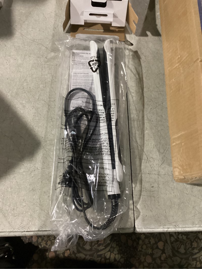 Condition photo showing Good Condition for REVLON Crystal C + Ceramic Digital Hair Flat Iron | Long-Lasting Shine and Less Frizz, (1 in) 1 inch