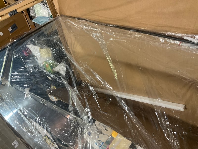 Condition photo showing Good Condition for fictor bathroom vanity mirror-black,30x20 inch, shatterproof & anti-rust, wall mount rectangle mirrors with metal frame for over sink, bathroom, bedroom, living room,entryway black 30"l x 20"w