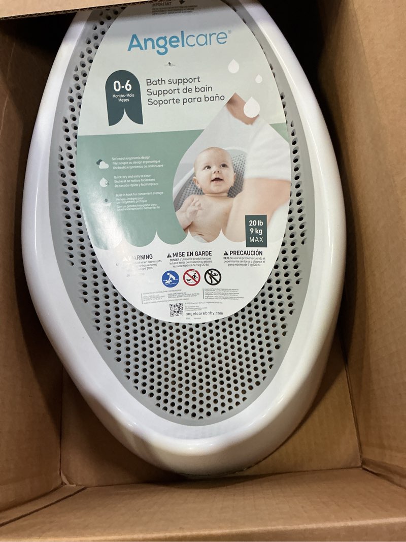 Condition photo showing Good Condition for Angelcare Baby Bath Support (Gray) | Ideal for Babies Less Than 6 Months Old Bath Support Grey