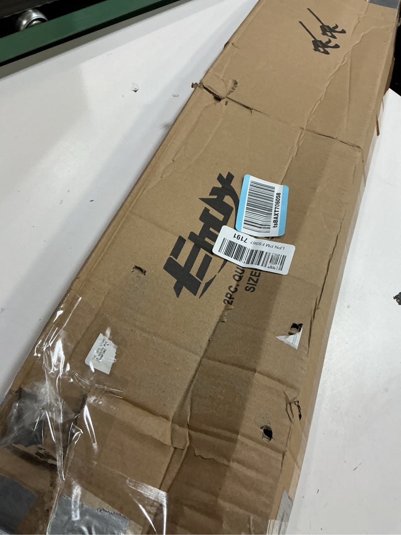 Condition photo showing item condition for 36" Bar Clamps for Woodworking 2-Piece, One-Handed Quick-Change F Clamp/Spreader with 130 LBS Load Limit, Wood Clamps for Gluing, Carpentry, DIY, and Woodworking