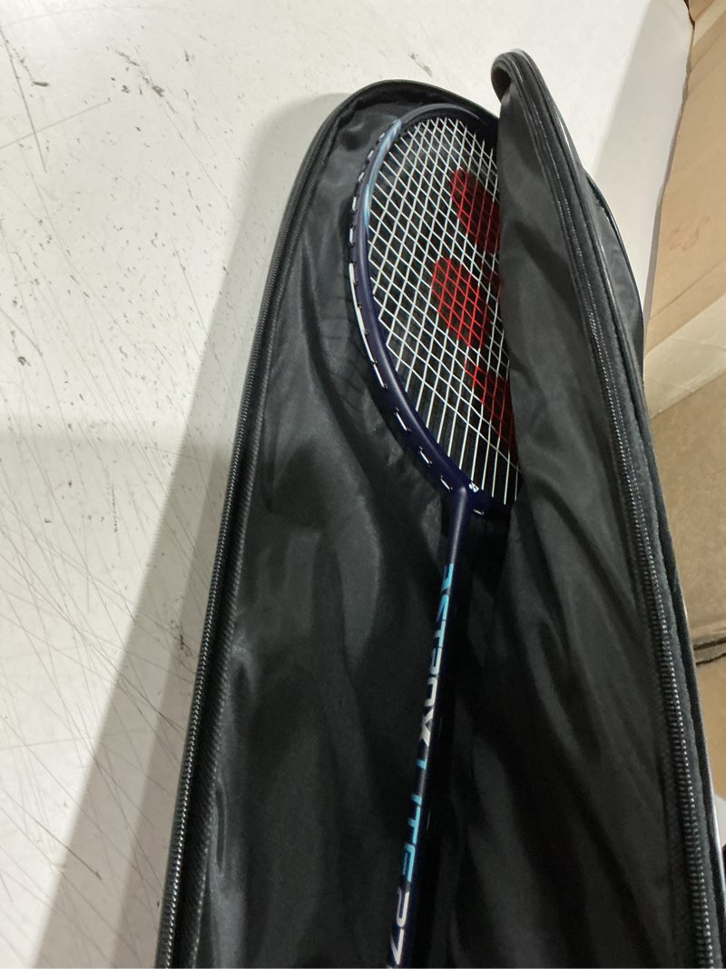 Condition photo showing Good Condition for yonexyonex astrox smash badminton racket, black/red | yonexyonex, astrox smash, badminton racket, black/red one size dark navy