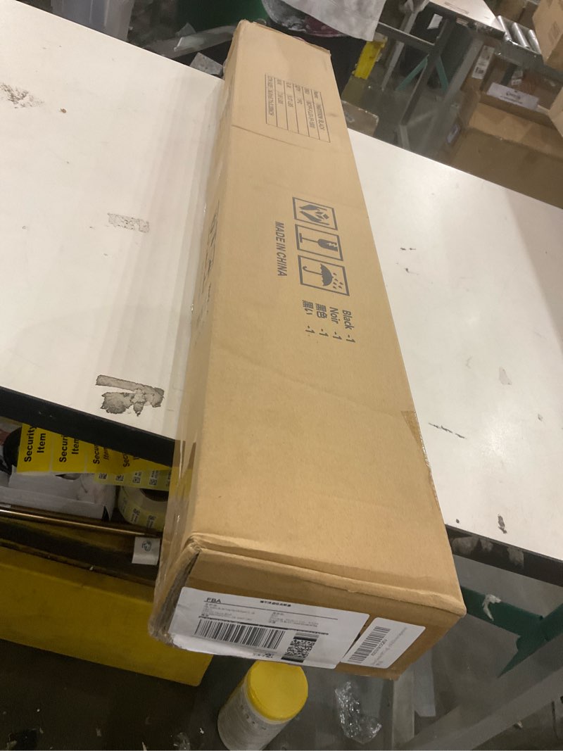 Condition photo showing New/Like New for Room Divider 6FT Single Panel Privacy Screen, 71'' Wide Fabric Indoor Room Divider Wall Divider for Room Separation, Portable Room Partitions and Dividers Freestanding Temporary Wall Room Separators Black Upgraded Base-1 Panel