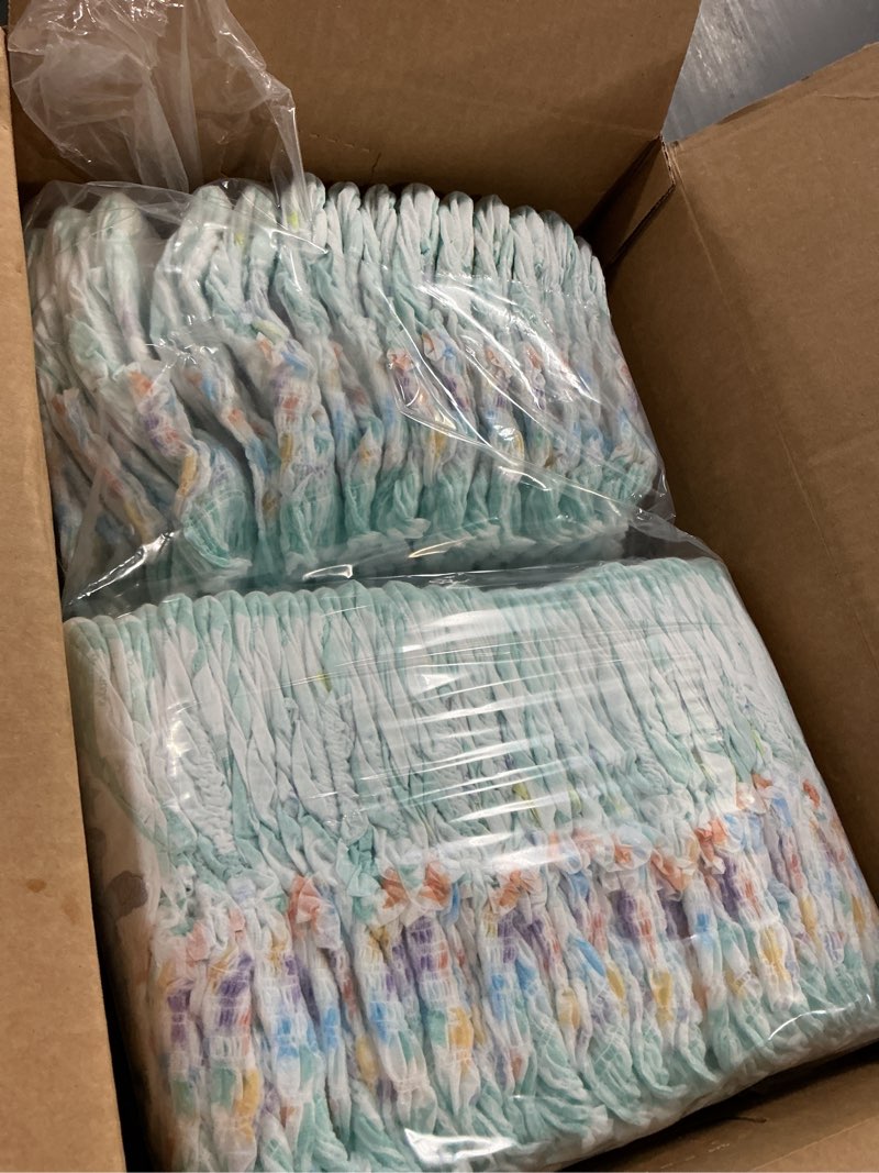 Condition photo showing As Is for (( size 2t-3t ))pampers training pants - easy ups boys & girls bluey - 140 count, children's potty underwear (packaging may vary)