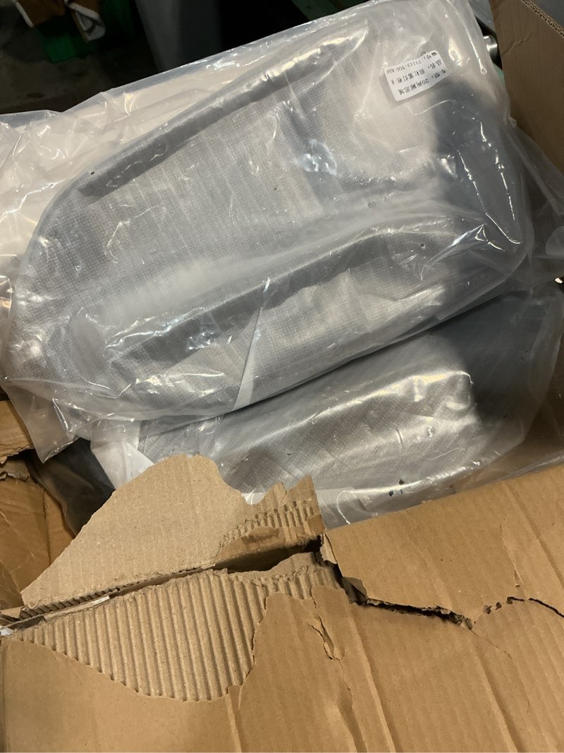 Condition photo showing New/Like New for GearUp 1 Pair Front Bumper Fog Light Cover Grilles Replacement for Honda Civic Hatchback 2020 2021 Fog Light Bezels Driver and Passenger Side