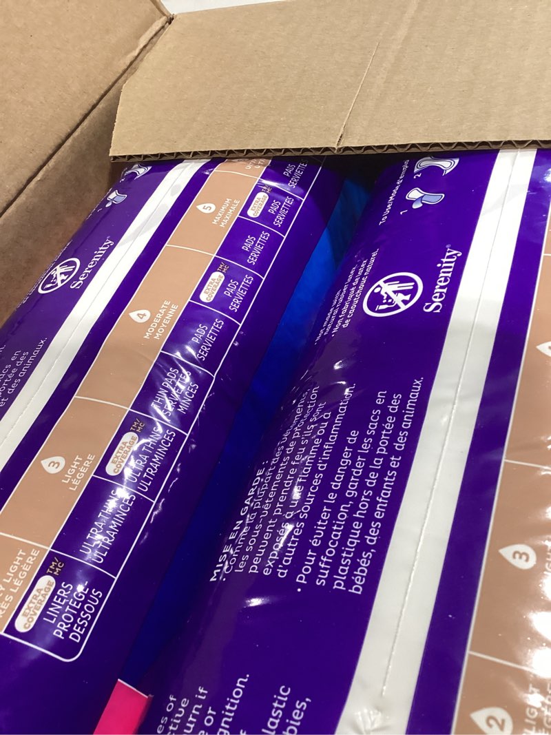 Condition photo showing Good Condition for TENA Sensitive Care Incontinence Pads, Bladder Control & Postpartum for Women, Overnight Absorbency, Extra Coverage - 90 Count