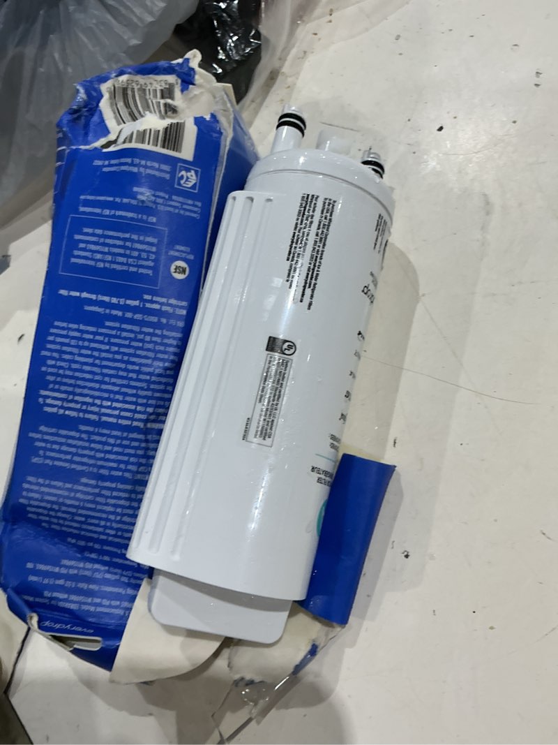 Condition photo showing As Is for refrigerator water filter a