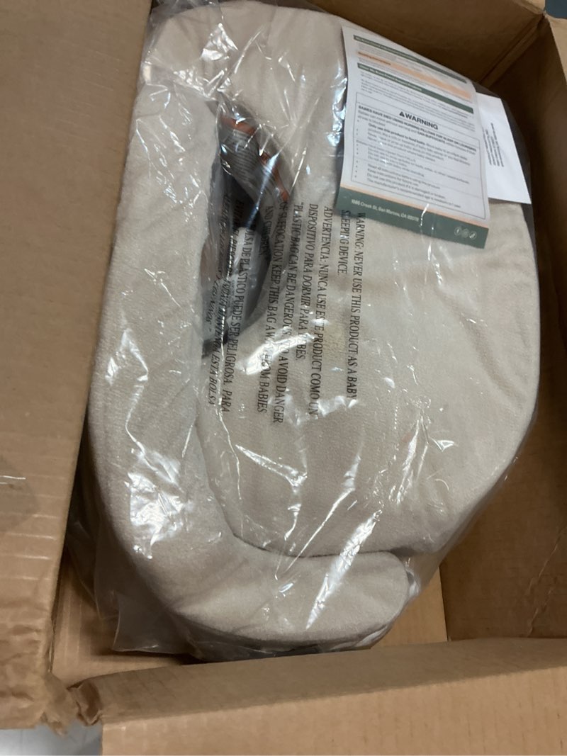 Condition photo showing Good Condition for my brest friend nursing pillow - deluxe - enhanced comfort w/slipcover - ergonomic breastfeeding pillow for ultimate support for mom & baby - adjustable pillow w/handy side pocket, soft sand