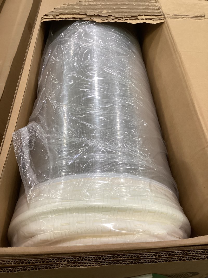 Condition photo showing New/Like New for signature design by ashley queen size chime 8 inch medium firm memory foam mattress with green tea & charcoal extract