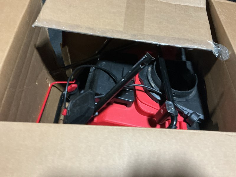Condition photo showing Good Condition for powersmart 21" electric snow blower,15 amp motor, 2100 rpm, 30 ft throwing distance, led light for enhanced visibility, corded design