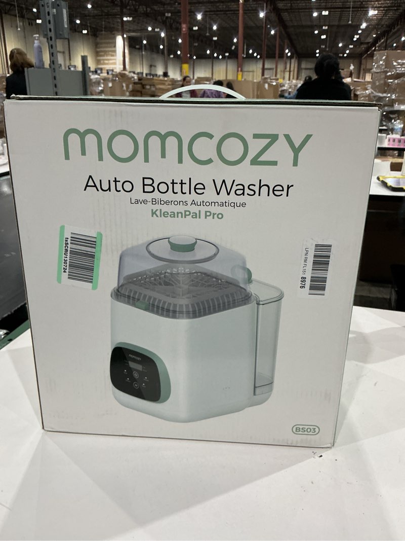 Condition photo showing New/Like New for momcozy kleanpal pro baby bottle washer, sterilizer & dryer - all-in-one cleaning machine for bottles, pump parts & baby essentials - time-saving & effortless care