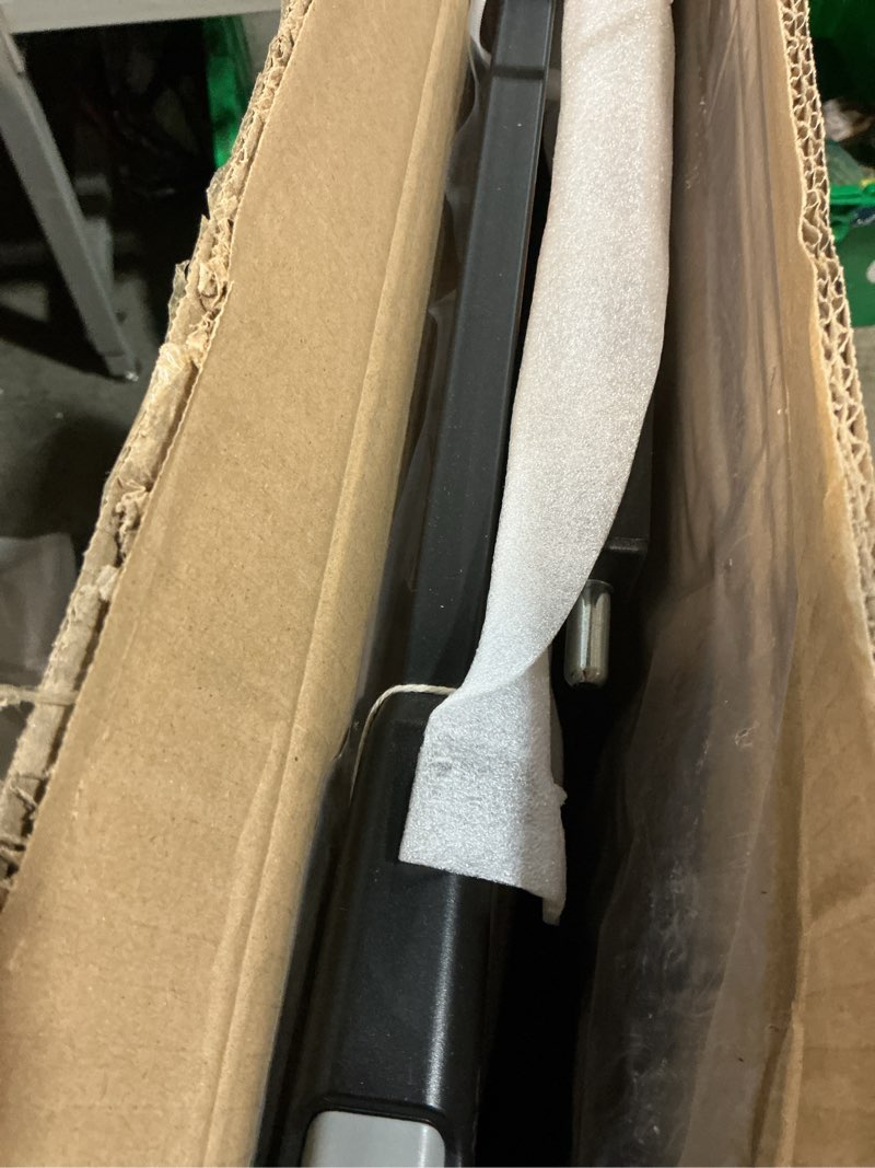 Condition photo showing Good Condition for BABELIO 36 Inch Extra Tall Baby Gate with Cat Door, 29-48" Auto Close Pet Door for Stairs, Doorways and House, with Wall Cups, Black Black 29-48" Wide, 36" Tall