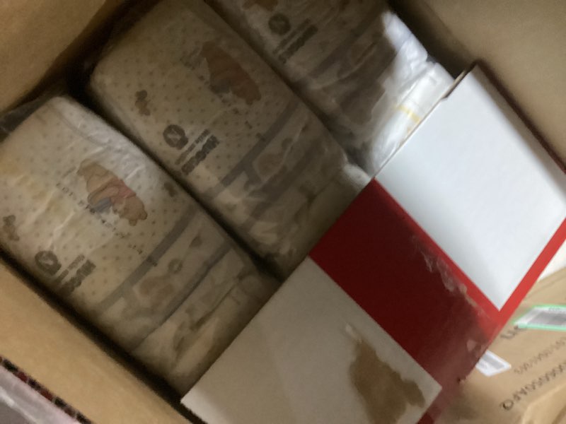Condition photo showing New/Like New for huggies size newborn diapers, little snugglers baby diapers, size newborn (up to 10 lbs), 144 count, packaging may vary