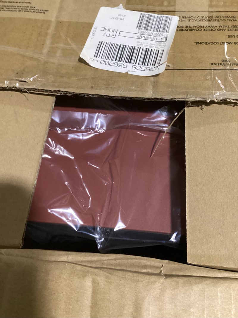 Condition photo showing Good Condition for duraflame portable electric personal cube space heater  red ochre