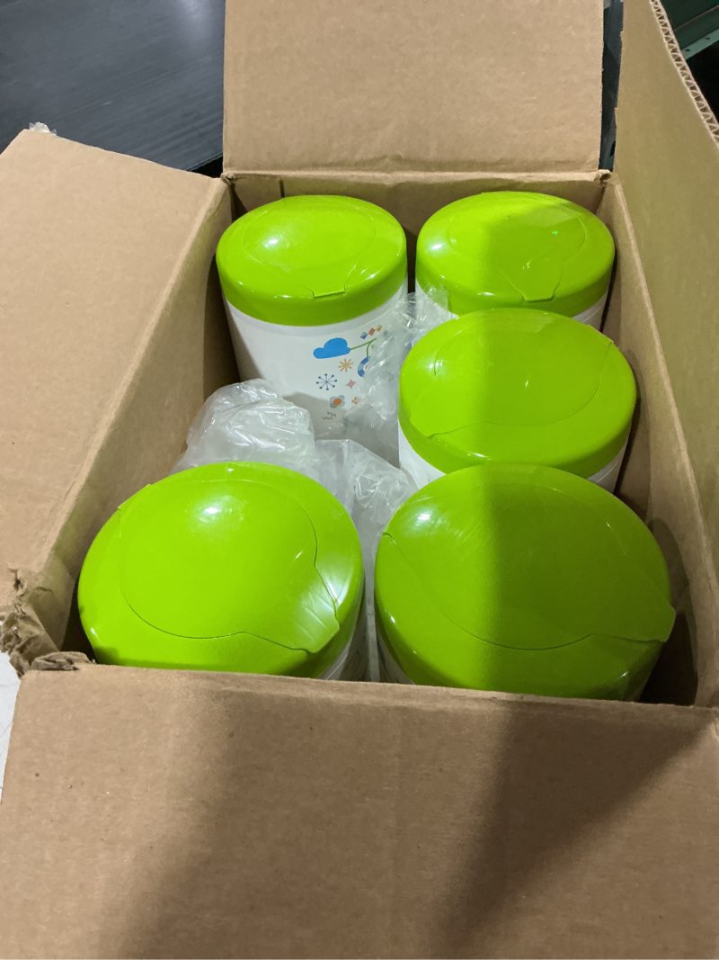 Condition photo showing Good Condition for babyganics all purpose surface wipes, fragrance free (5 pack)