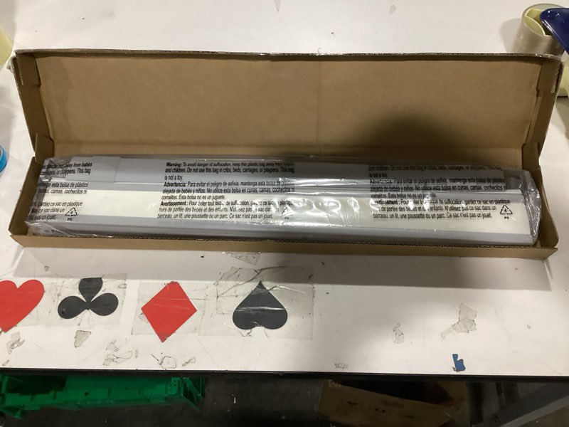 Condition photo showing New/Like New for LazBlinds No Tools No Drill Cordless Cellular Shades, Top Down Bottom Up (TDBU) Honeycomb Shades for Home, Light Filtering Thermal Insulation Blinds for Windows, 27" W x 64" H, Grey Light Filtering - Grey 27" W x 64" H