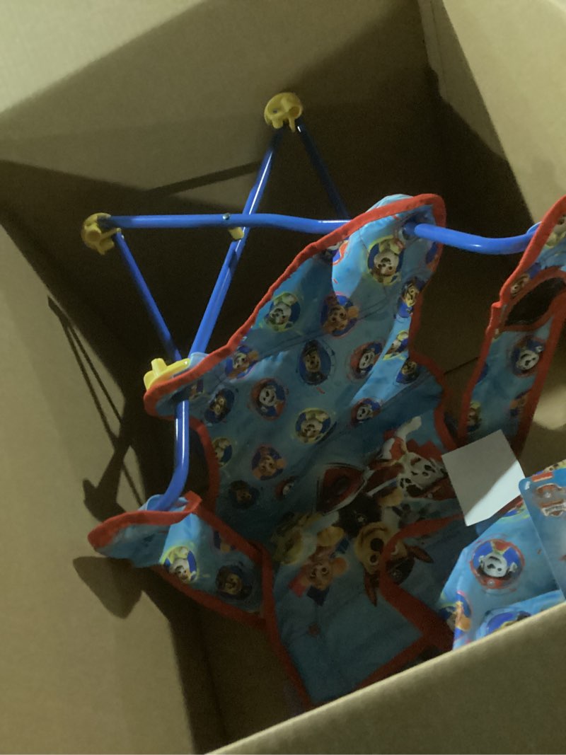 Condition photo showing Good Condition for paw patrol portable fold n go chair with carry bag for kids  great for soccer  camping and most outdoor and indoor activities