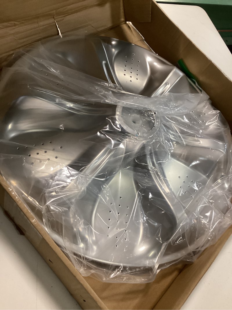 Condition photo showing Good Condition for AGZ72909711 Agitator Plate without Washer Pulsator Cap Compatible with lg Washer AGZ72909713 Washplate Pulsator Assembly Washer Parts Replacement Part Number: AGZ72909702, PS12588963