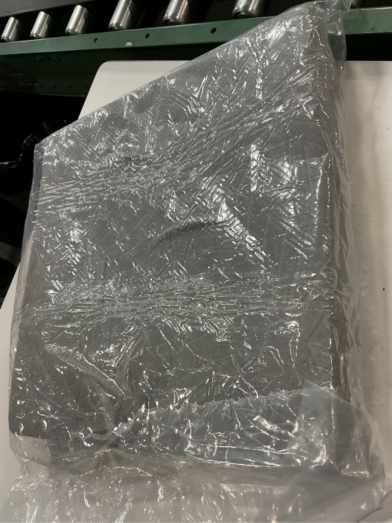 Condition photo showing Good Condition for recliner cushions for long sitting foam seat cushion soft tufted layer for elderly seniors, recliner chair, floor pillow, office chair, car, no pressure on thighs, 20x20x3 inch - light grey leaf light grey