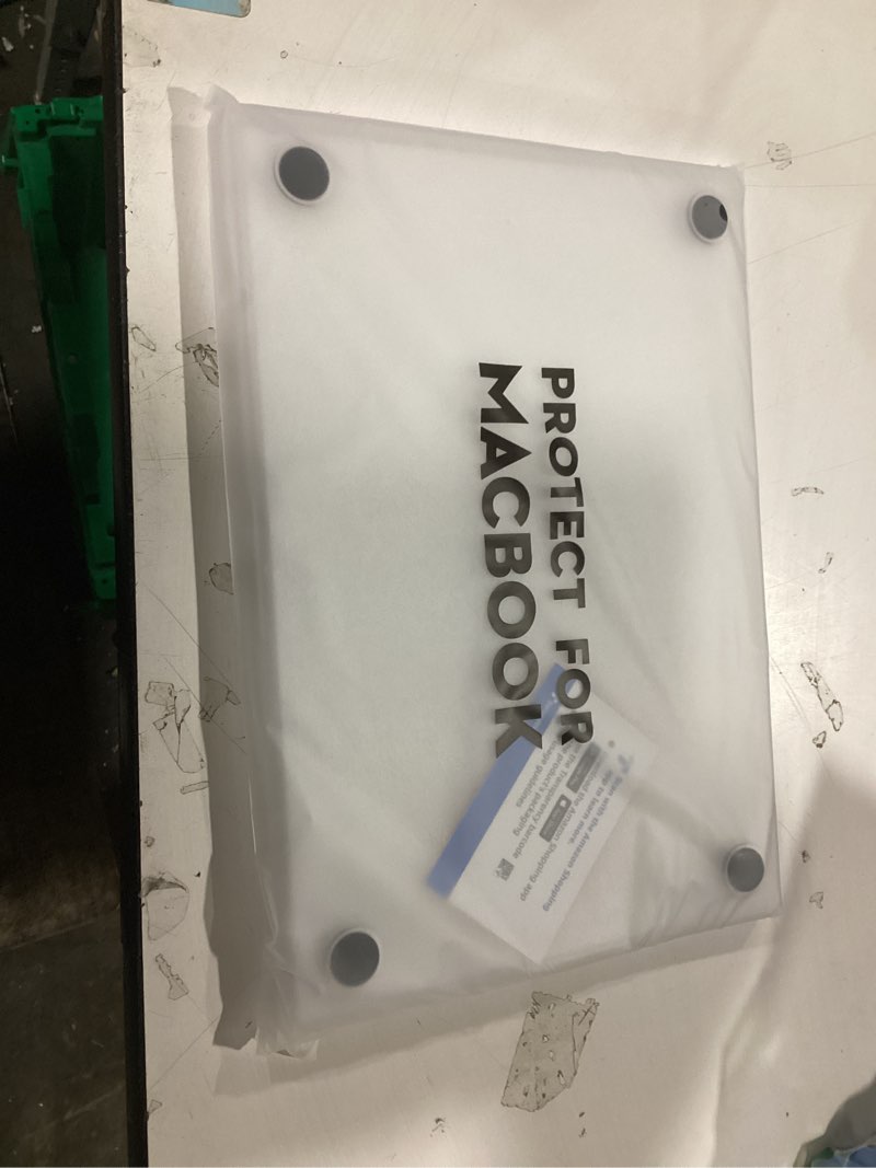 Condition photo showing Good Condition for CrackGuard for MacBook Air 15 inch Case | M4 M3 M2 2025 2024 2023 | Anti-Crack Upgrade | Thinner, Lighter, Tougher | Anti Fingerprint & Scratch | Hard Shell Laptop Cover | Matte Clear