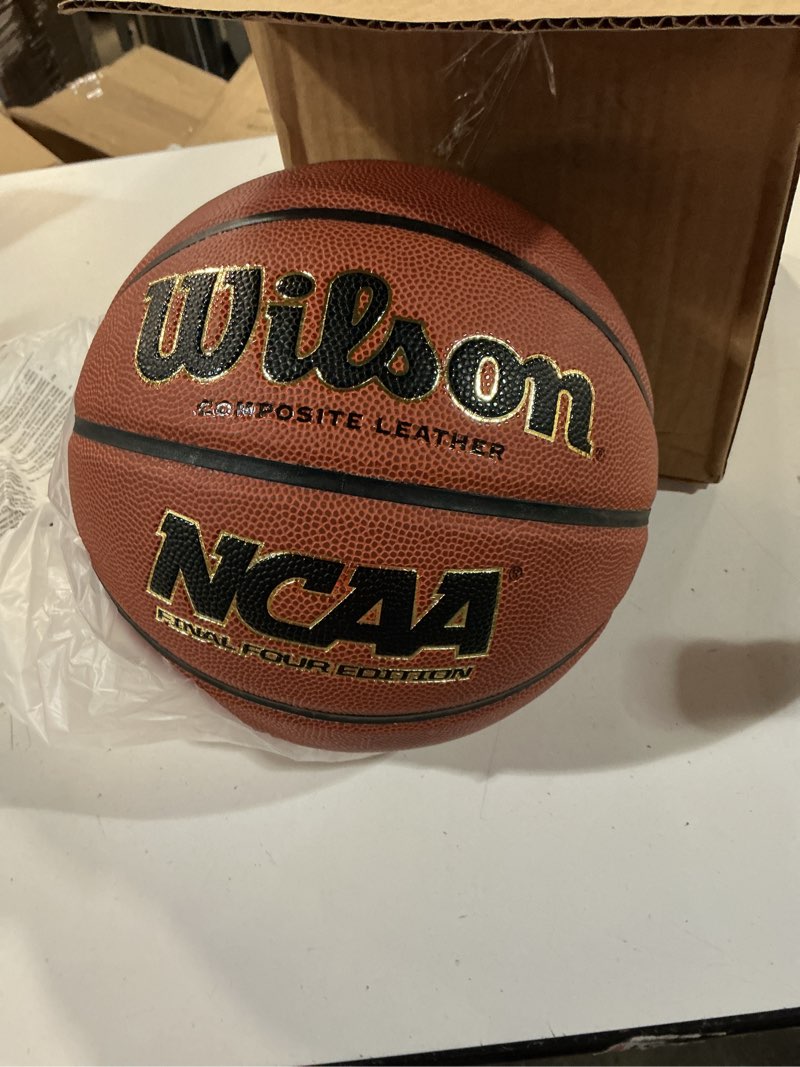 Condition photo showing Good Condition for wilson ncaa final four basketball size 7 - 29.5"