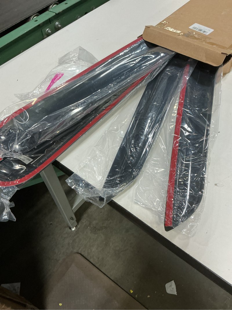 Condition photo showing Good Condition for window visors rain guards for 2002-2008 dodge ram 1500,03-09 dodge ram 2500 3500 4500 5500, only quad cab side window deflectors vent visor sun shades for 2002-2008 dodge ram 1500 crew cab