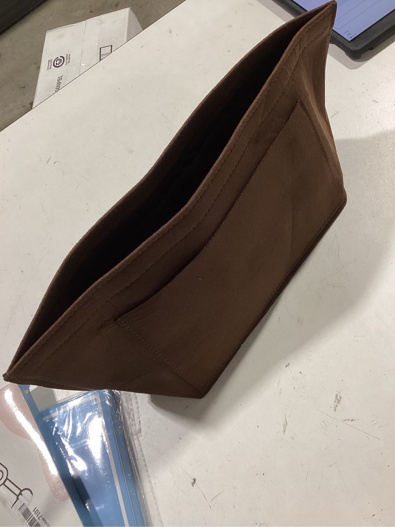 Condition photo showing Good Condition for lckaey felt organizer insert for longchamp le pliage handbag women purse organizer 1012-25coffee-m medium 25coffee