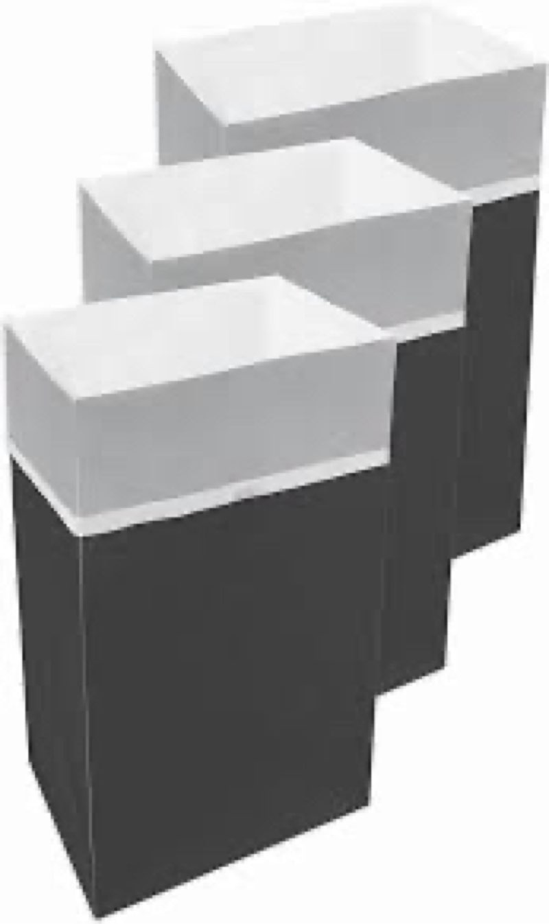 30 Gallon Disposable Pop-Up Trash Cans (3-Pack, Multi-Liner) with Fitted Bags – Foldable Garbage & Recycling Bins for Parties, Events & Kitchen (black 30\\\\\\\" H x 14\\\\\\\" W x 17\\\\\\\" D)