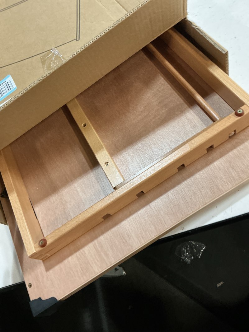 Condition photo showing Good Condition for falling in art large 5-position wood drafting table easel drawing and sketching board, 23 2/9 inches by 16 1/2 inches 23 2/9 l * 16 1/2 w