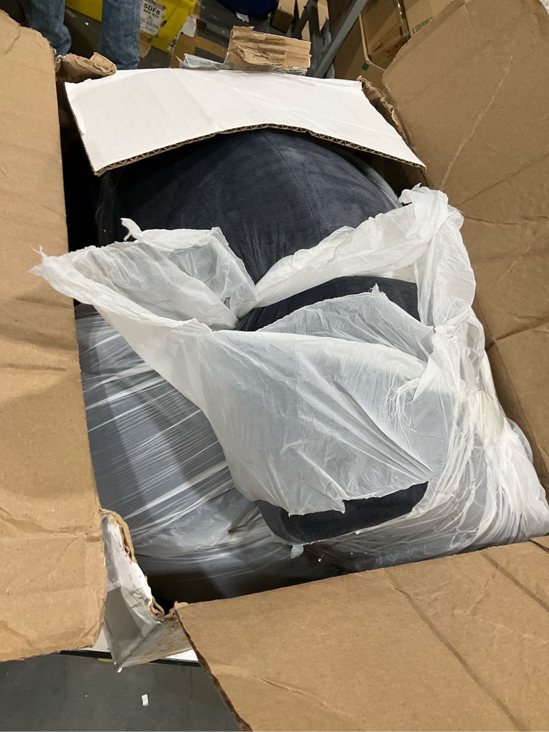 Condition photo showing As Is for OMOTON Reading Pillow for Lap Desk, Upgrade Extra Large Gaming Pillow for Adult, Perfectly Fitting Your Body Memory Foam Arm Rest Pillow for Reading, Working, Playing in Bed Sofa (Deep Grey)