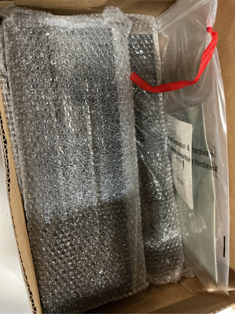 Condition photo showing Good Condition for shower foot rest 15in, hdpe waterproof shower stool for inside shower, corner shower stool for shaving legs with storage shelf for small space, shower step stool, plastic corner shower bench, black