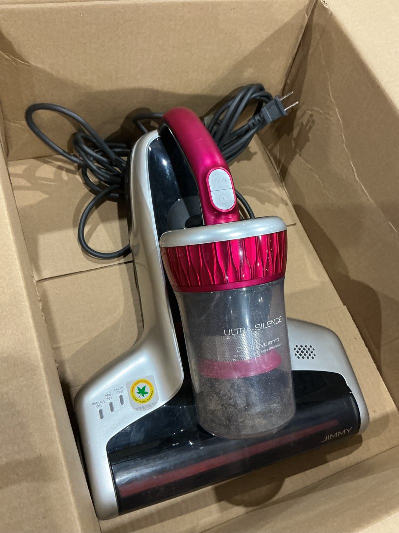 Condition photo showing Good Condition for jimmy wb73 bed & mattress vacuum cleaner with uv sanitizer & ultrasonic – handheld dust remover with smart dust sensor, hepa filtration for pet hair & allergies (corded)