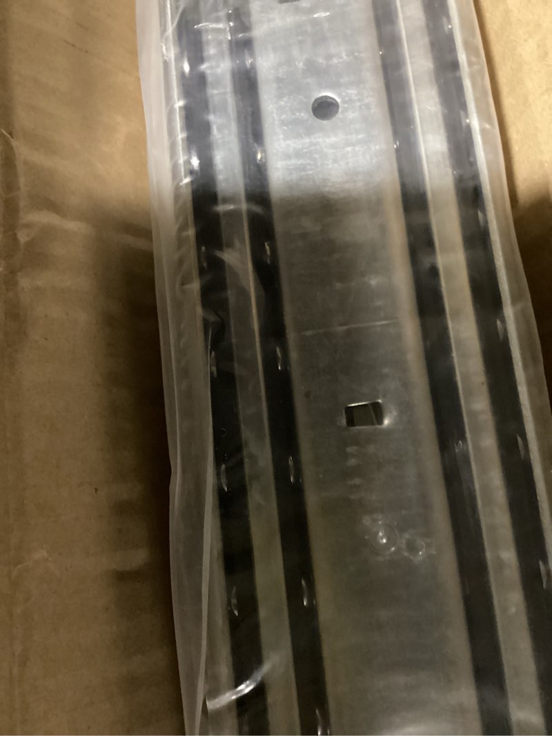 Condition photo showing Good Condition for (similar to) yenuo heavy duty locking drawer slides full extension runners with lock 12 14 16 18 20 22 24 26 28 30 32 34 36 38 40 inch side mount ball bearing rails track glides 250 lbs 1 pair (12 inch, with lock)
